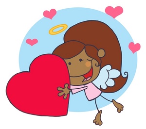 300x266 Free Angel Clipart Image 0521 1002 1012 0317 Valentine Clipart