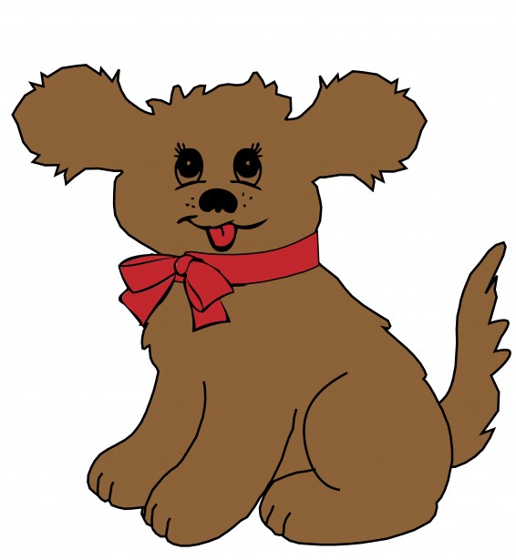 566x615 Image Of Cute Dog Clipart