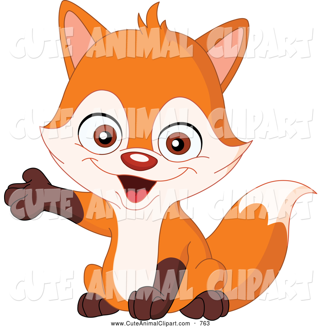 1024x1044 Vector Clip Art Of A Cute Fox Presenting With One Paw By Yayayoyo