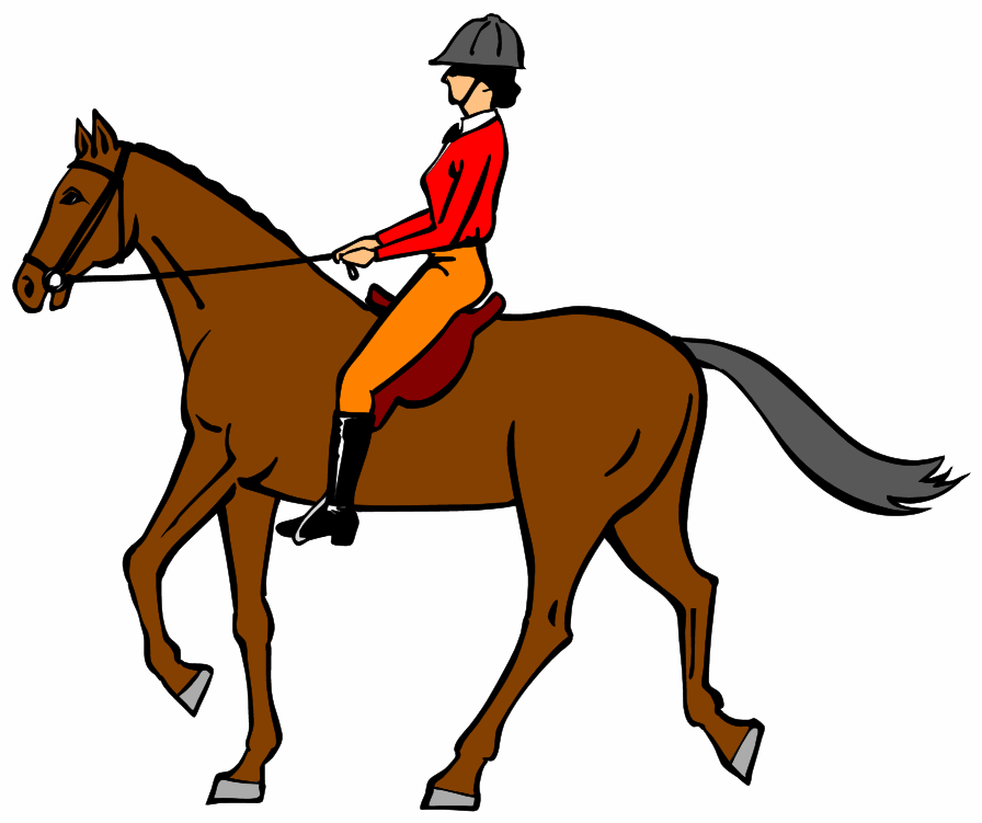 896x751 Anime Clipart Horse Rider