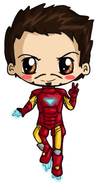 200x370 Captain Marvel Clipart Chibi