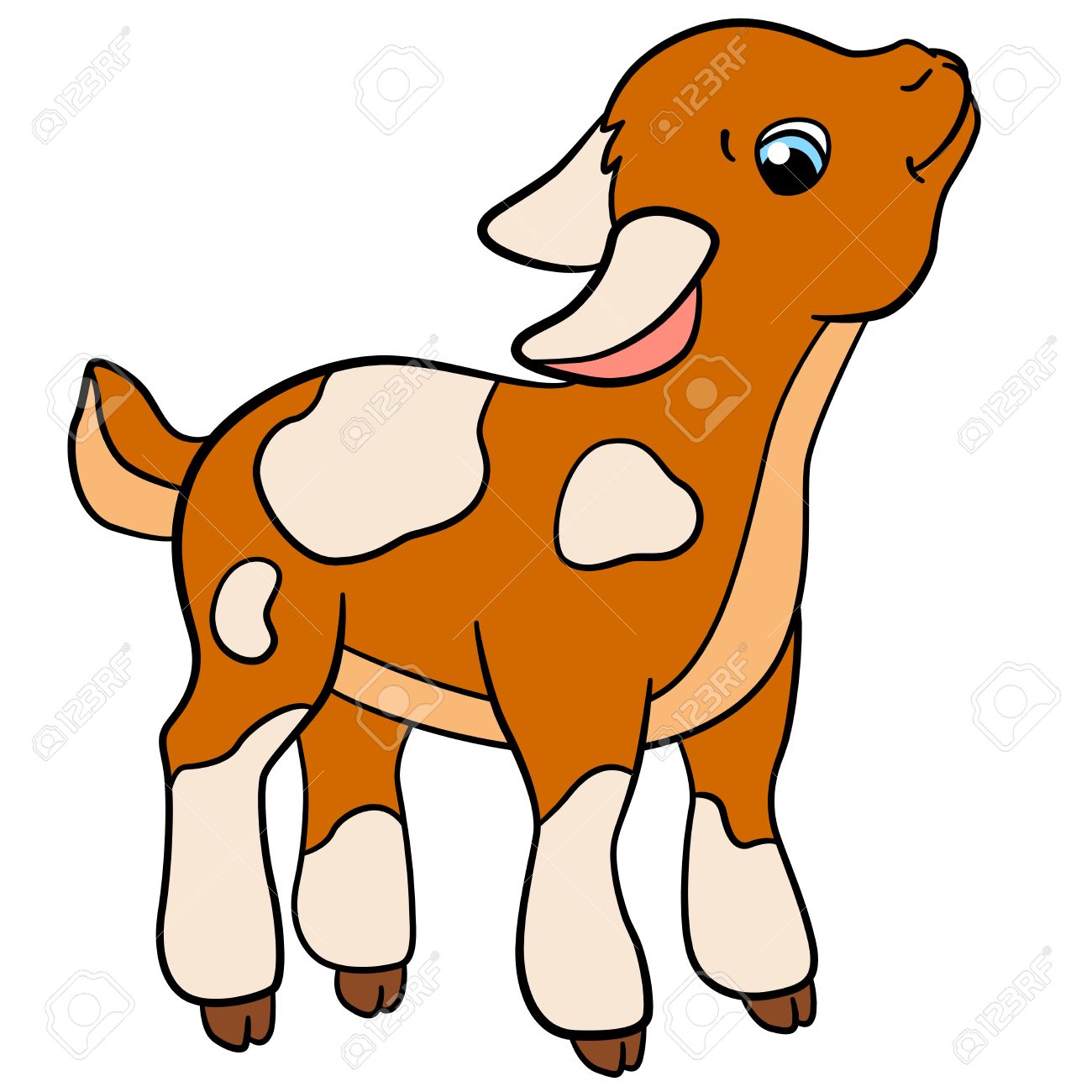 1300x1300 Farm Animals Clipart Goat Baby Animal Free Download Best Yanhe