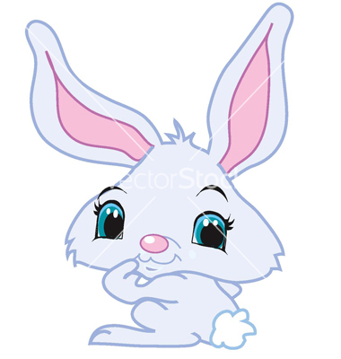 380x400 Hop Clipart Bunny