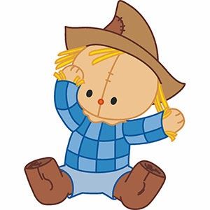 300x300 Scarecrow Clipart Cute