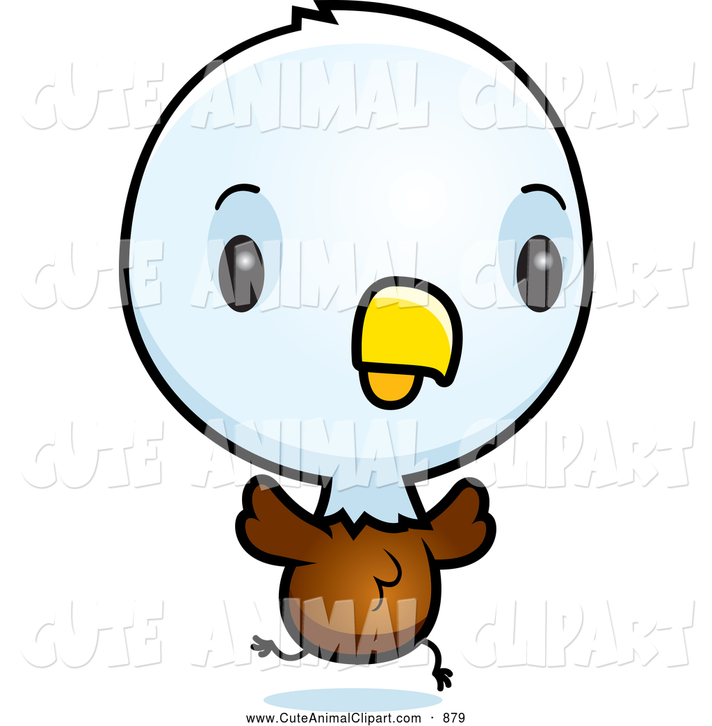 1024x1044 Vector Cartoon Clip Art Of A Cute Baby Bald Eagle Chick Running By
