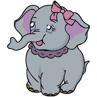 320x320 Cute Baby Elephant Cute Cartoon Clip Art Images. All Images Are