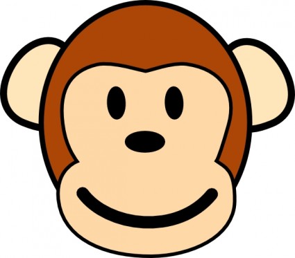 425x373 Pretentious Idea Clipart Monkey Face Baby Clip Art Panda Free