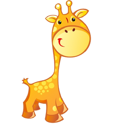 400x400 Giraffe Clip Art