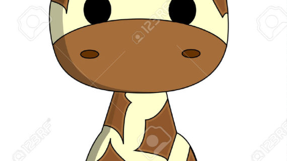 570x320 Cute Baby Giraffe Drawing Cute Baby Giraffe Cartoon