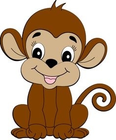 236x285 Cute Monkey Clip Art
