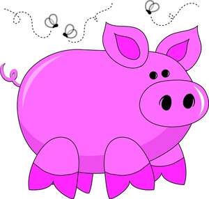 300x286 Funny Pig Clipart Clipart Panda