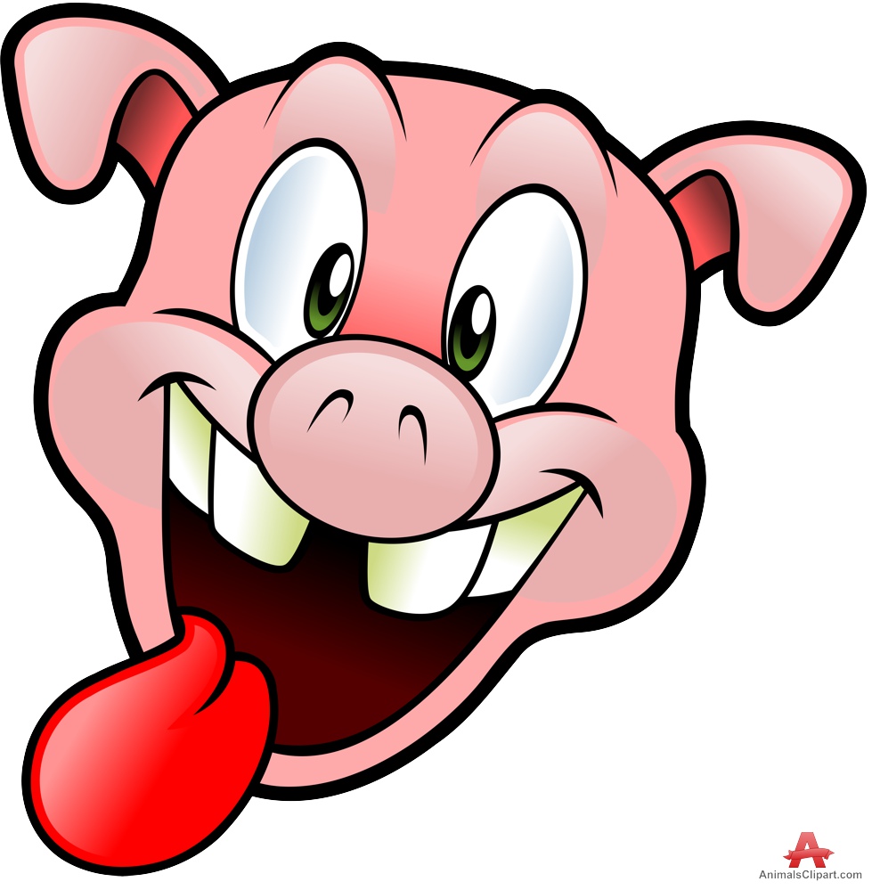979x999 Pig Clipart With Tongue Out Free Clipart Design Download
