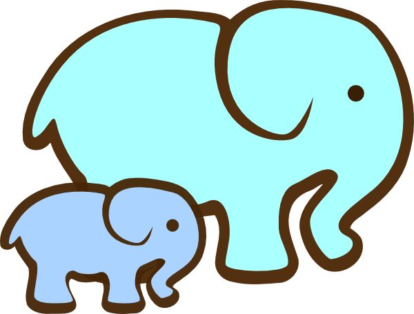 600x455 Free Cute Baby Elephant Clipart Images (34 Images)