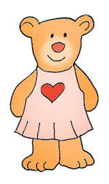 160x268 Cute Teddy Bear Clipart