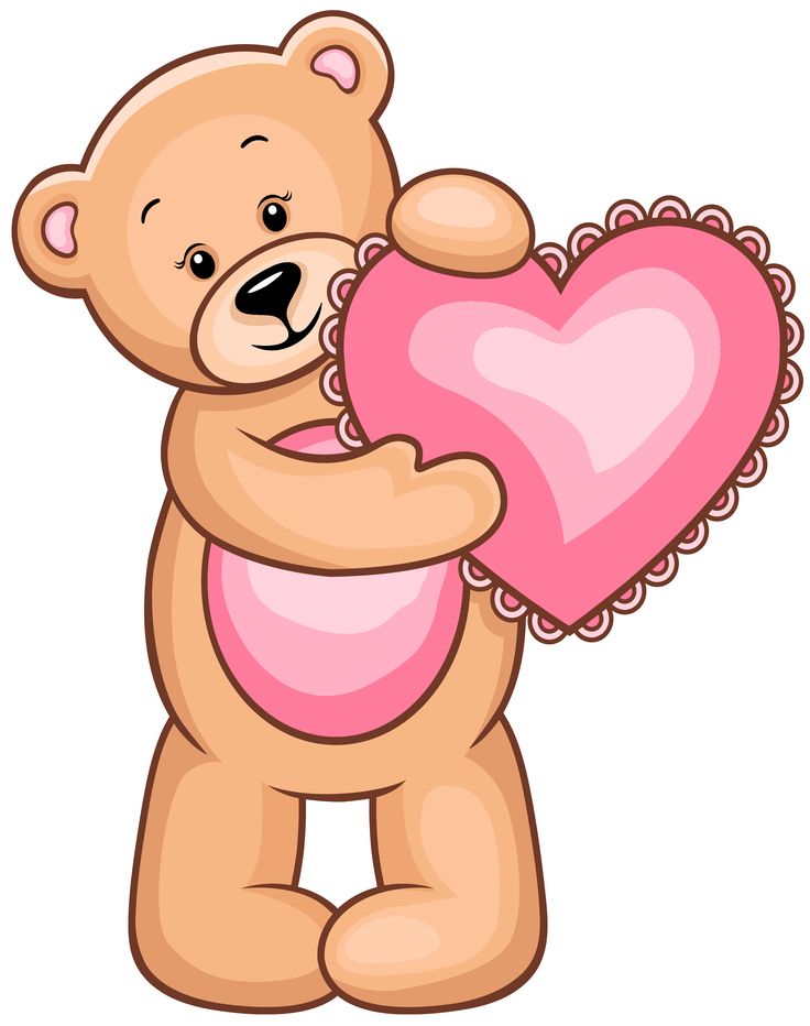 736x932 Bear Heart Clipart, Explore Pictures