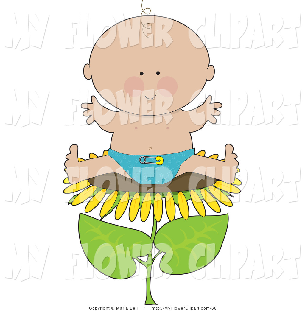 1024x1044 Clip Art Of A Cute Little Caucasian Baby Boy In A Blue Cloth