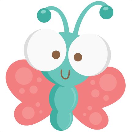 432x432 Bugs Clipart Cute Butterfly