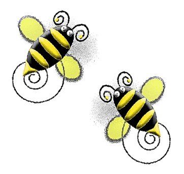 362x343 Cute Bumble Bee Clip Art Clipart Pollinators Clip
