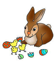 190x227 Funny Easter Bunny Clipart