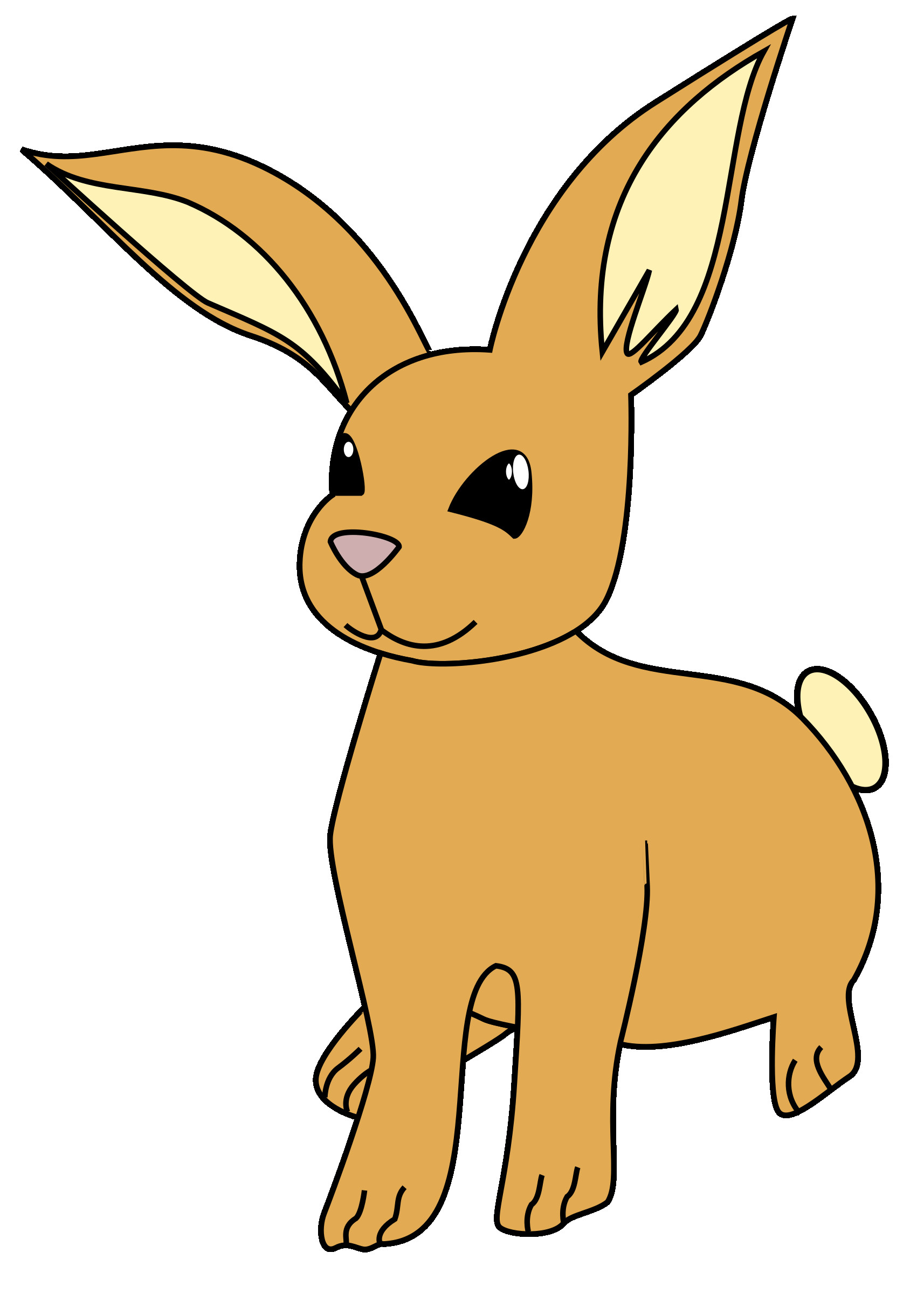1714x2400 Bunny Rabbit Cute Brown Clipart Sweet Clip Art And Transitionsfv