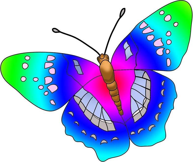 787x661 Lovely Of Cute Butterfly Clipart