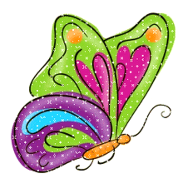 600x600 Pastel Butterfly Free Images