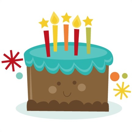 432x432 Cute Birthday Cake Clip Art