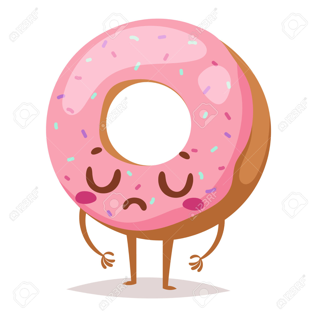1300x1300 Cute Pink Cookie Clipart