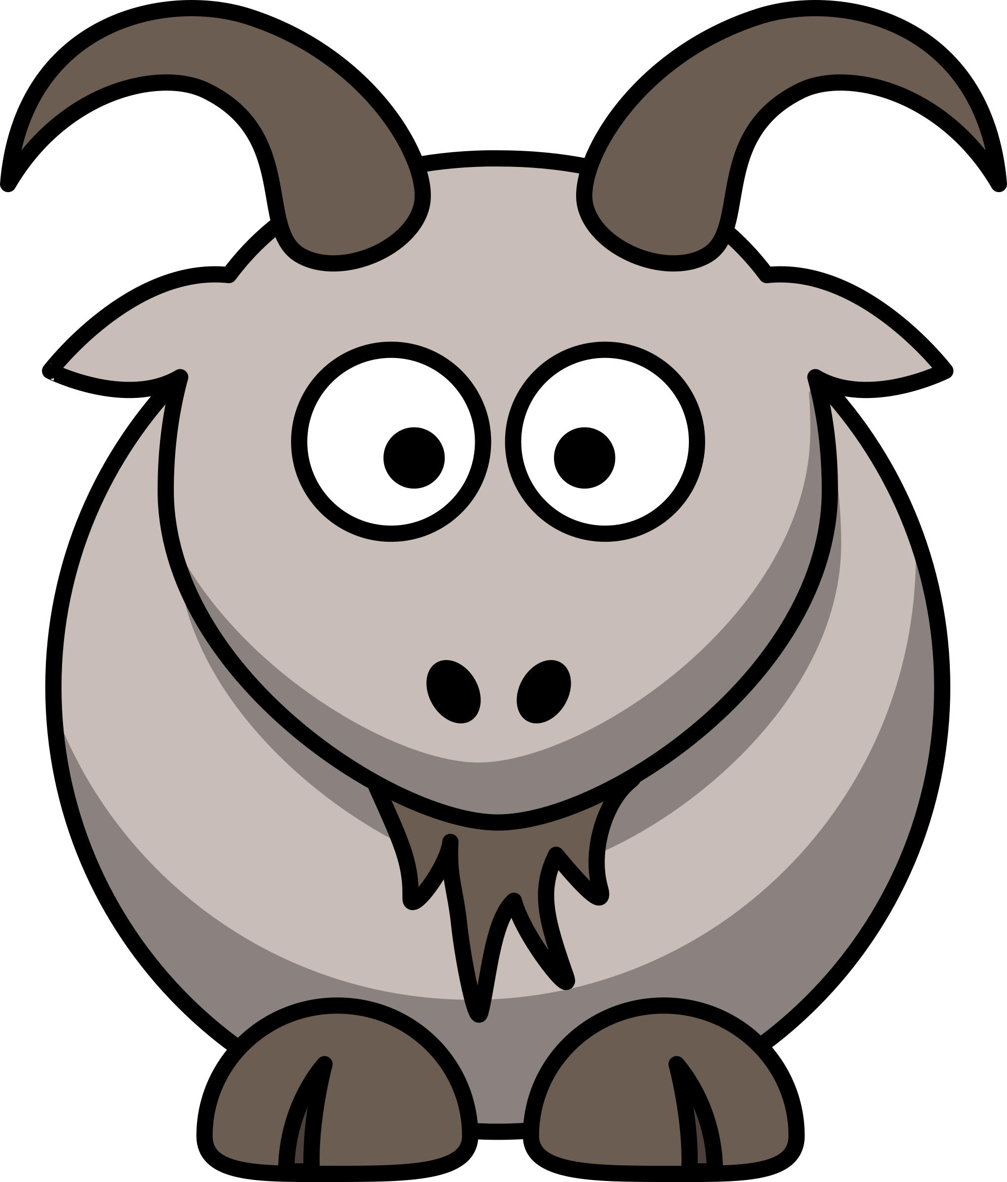 2045x2400 Impressive Goat Pictures Cartoon 6 Happy Vector Clip Art