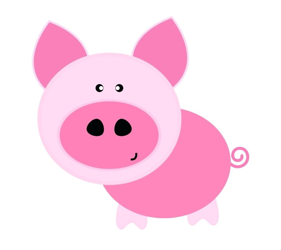 900x800 Cute Pig Clip Art Cute Pig Character In Love Funny Cartoon