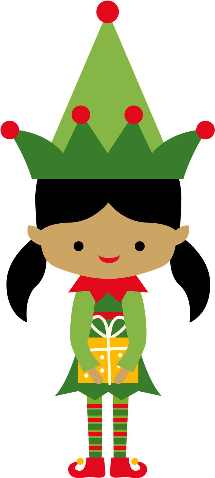 Cute Christmas Elf Clipart at GetDrawings | Free download