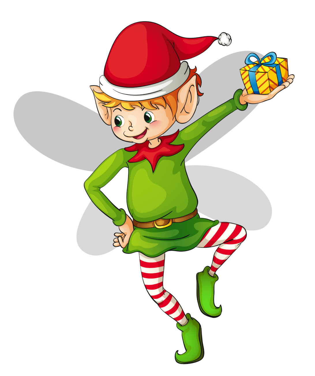 1092x1300 Christmas Cute Elf Clipart 0