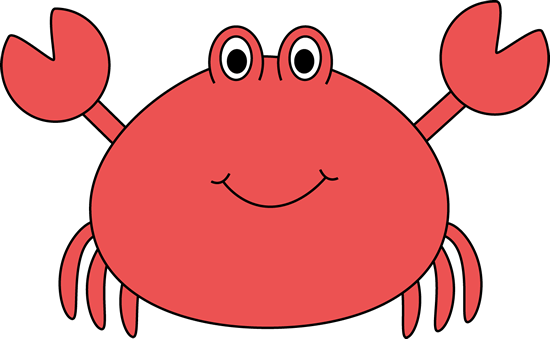 550x339 Cute Sea Crab Clip Art Image Clipart Panda