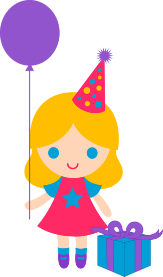 325x550 Cute Birthday Girl Clip Art Monica 2 Girls Clips