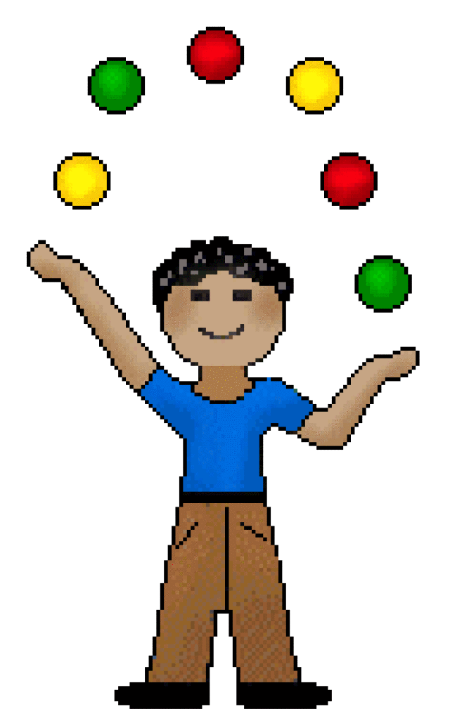 640x1036 Juggler Clipart
