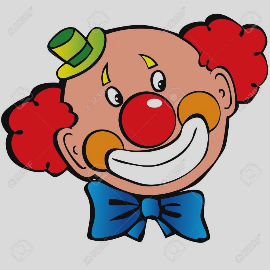 940x940 Amazing Clown Clip Art Cute Colorful Clipart Free