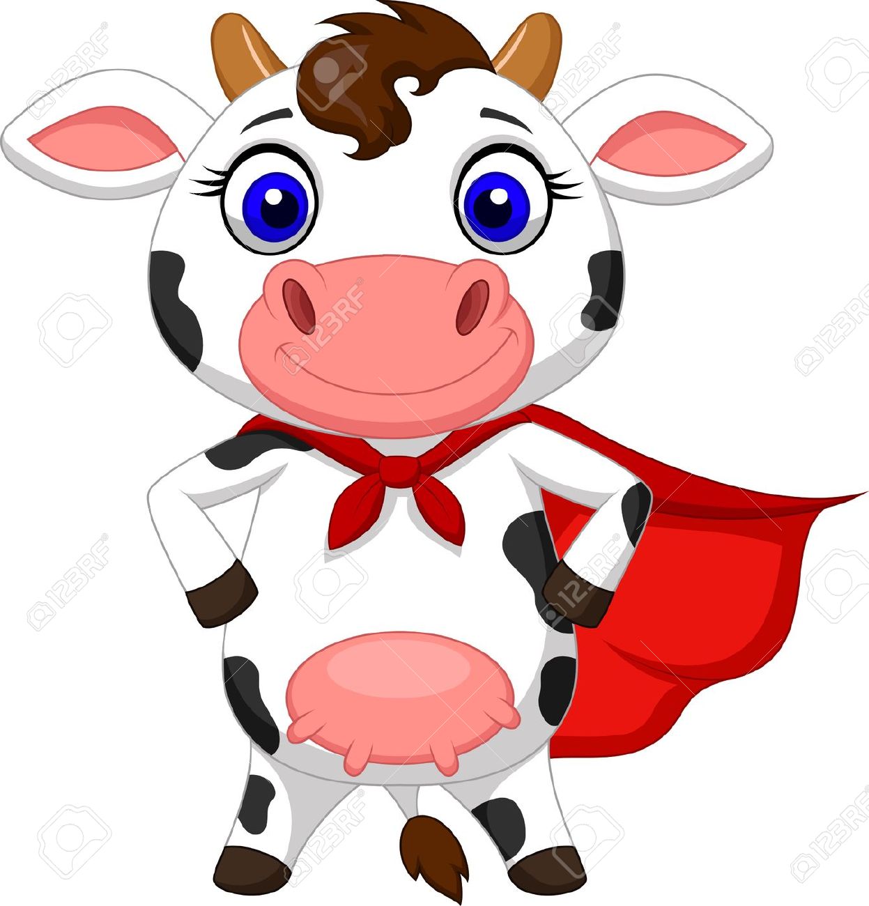 1247x1300 Clip Art Cow Cartoon Clip Art