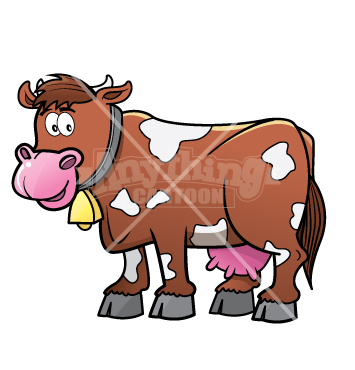 355x370 Cow Cartoons