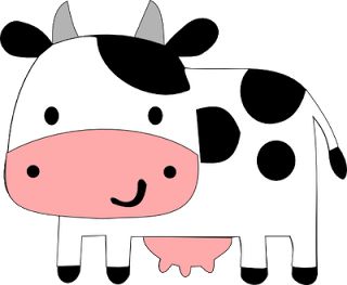 320x263 97 Best Cow Images On Cow, Painting On Fabric And Clip Art