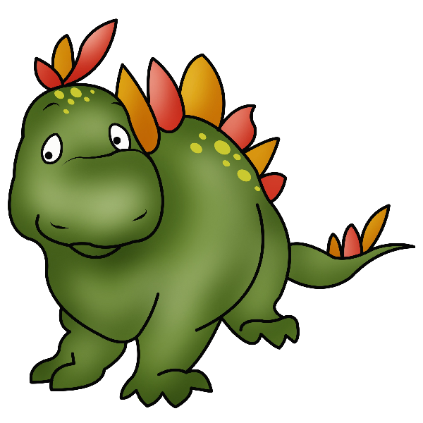 Cute Dinosaur Clipart at GetDrawings | Free download