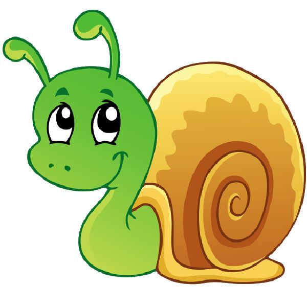 600x600 Snail Clip Art Space Clipart