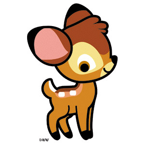300x300 Bambi Clipart Cute