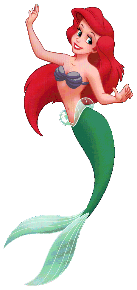 460x969 Princess Ariel Clipart Cute
