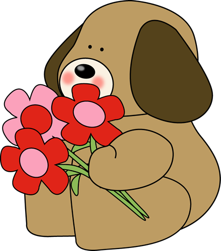 440x500 Image Of Cute Dog Clipart