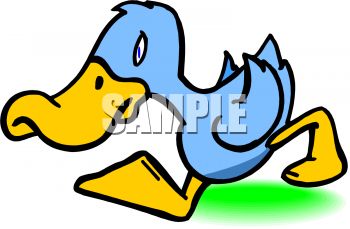 350x229 Cute Little Blue Duck