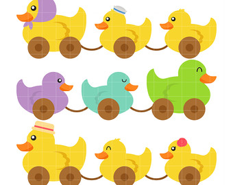 340x270 Cute Ducks Clipart Etsy