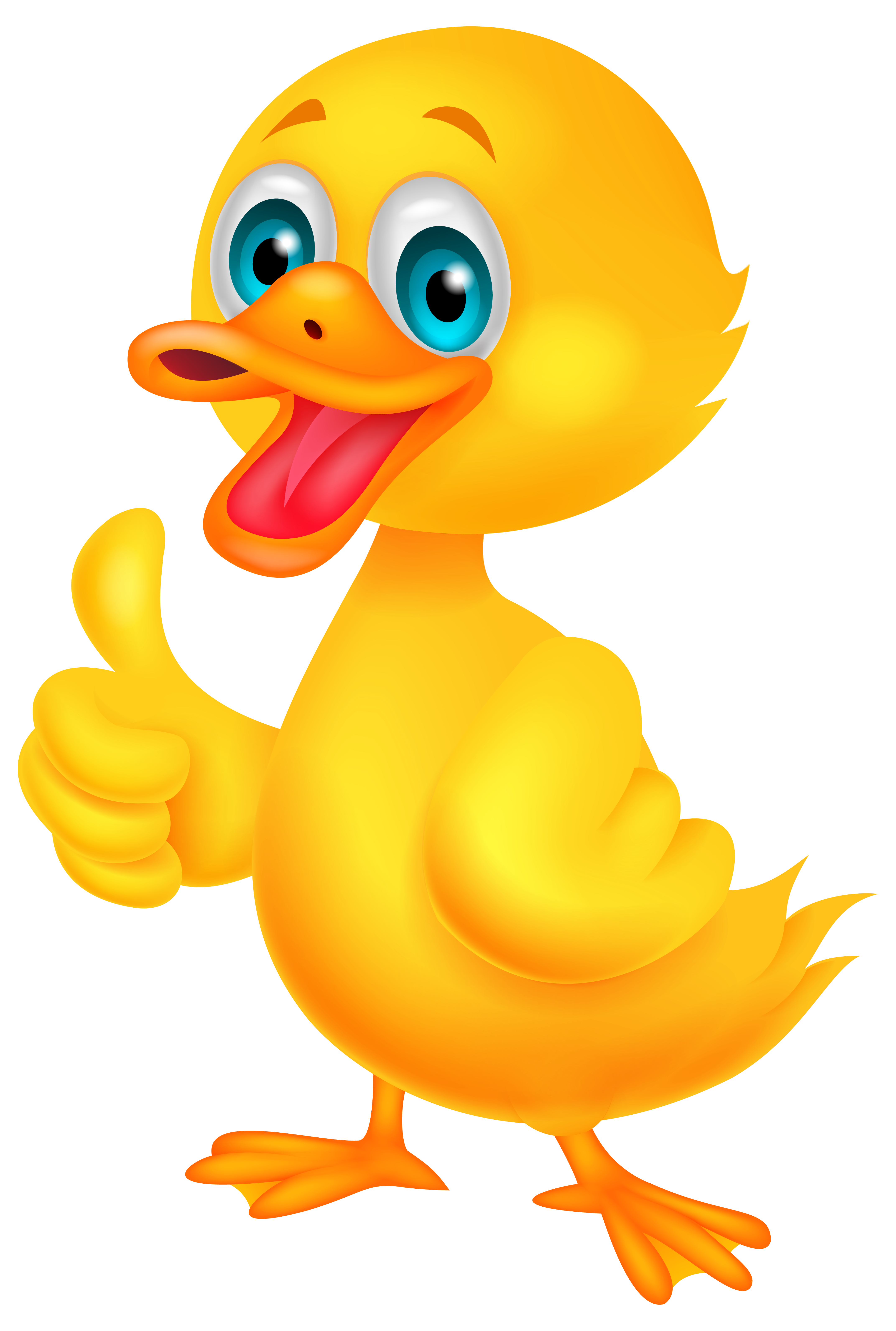 4287x6366 Cartoon Duck Toy Animal Yellow Character Flat Vector. Description