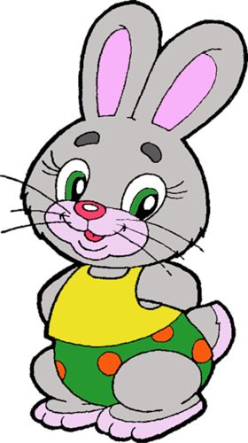 Cute Easter Bunny Clipart