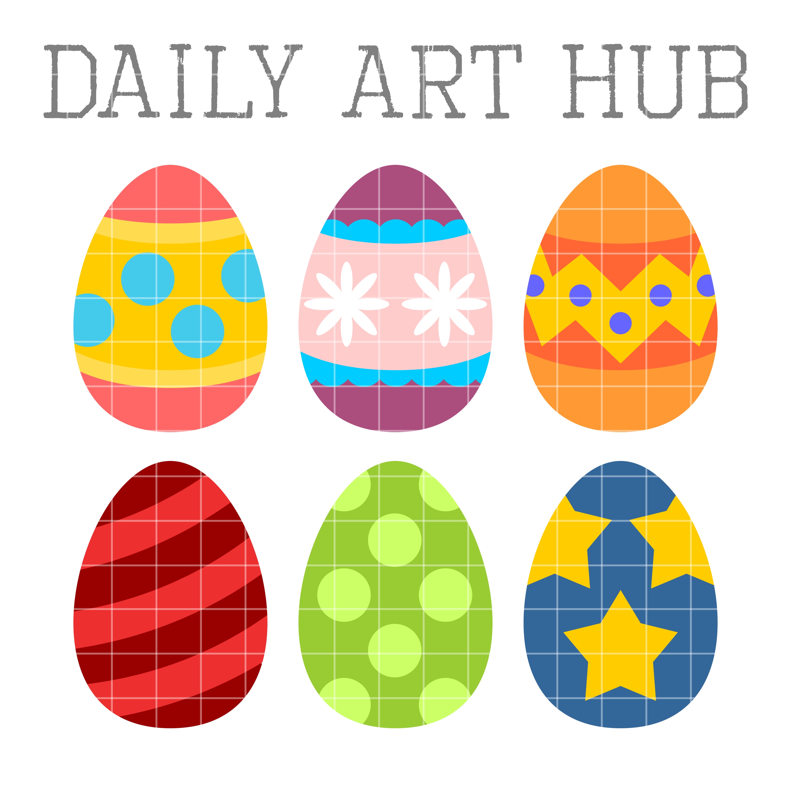 2664x2670 19 My Cute Graphics Easter Eggs Images