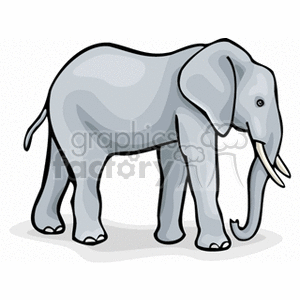 300x300 Asian Elephant Clipart Cute